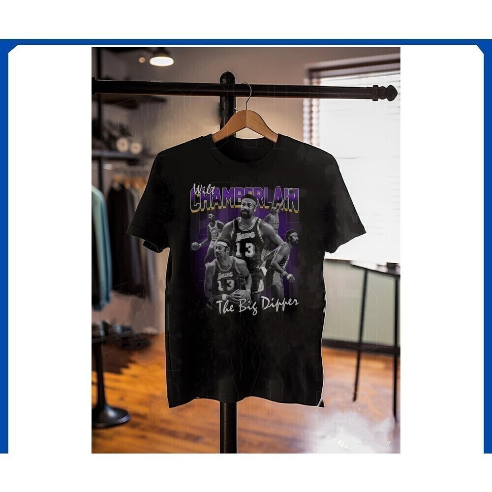 Wilt Chamberlain Shirt For Men Women Basketball T-shirt